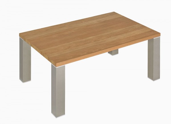 Wood Couchtisch mit Holz Tischplatte